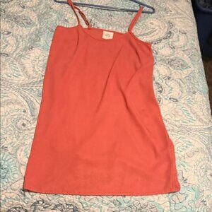 Knox Rose Coral Camisole Top/ Short Slip Dress